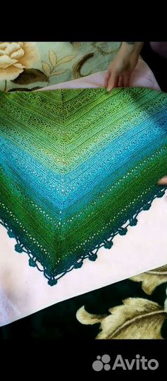 Платок шаль шерсть