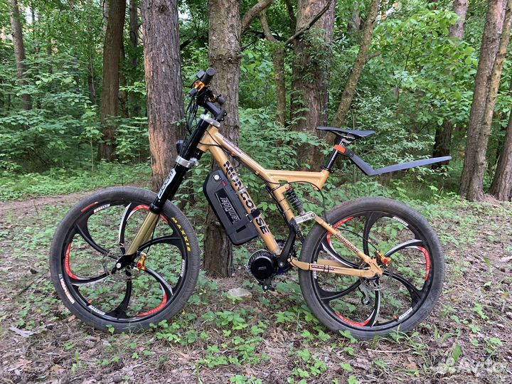 Электровелосипед на базе мангуста