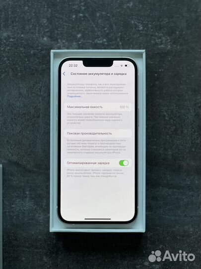 iPhone 13 128gb Starlight 1 месяц (sim+esim)