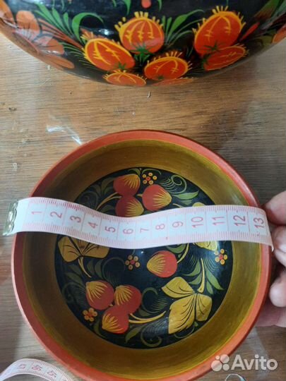 Хохломская декоративная посуда