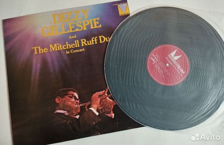 Винтажная виниловая пластинка LP Dizzy Gillespie A