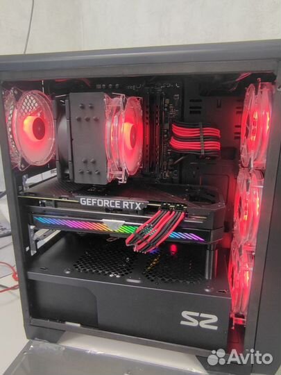 Игровой пк i7-11700,Rtx 3060ti Rog strix, 32 gb