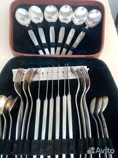 Набор столовый мельхиор