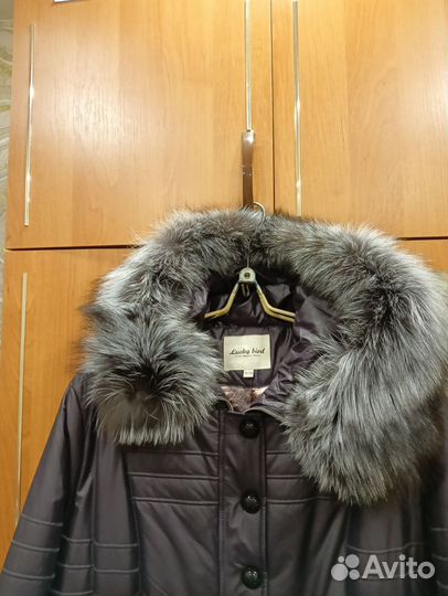 Пальто женское зимнее на синтепоне размер 56 -58