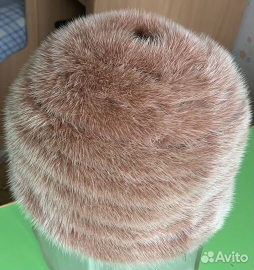 Шапка норковая женская