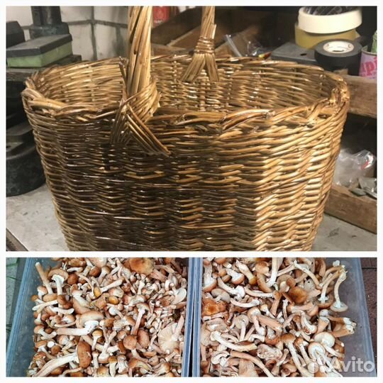 Корзины плетеные, грибные, пасхальные