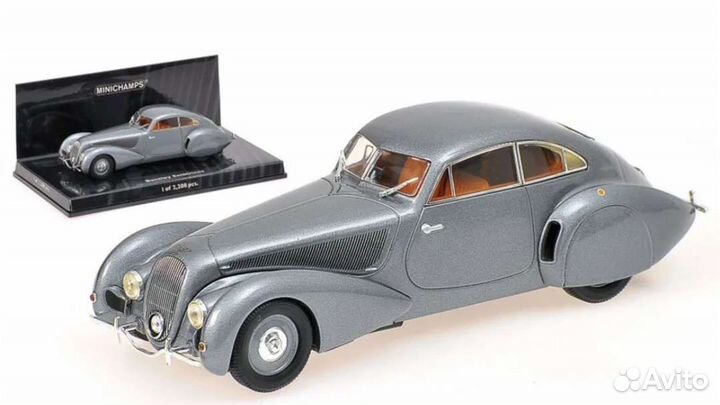 Bentley Embiricos 1938 Silver 1:43 Minichamps