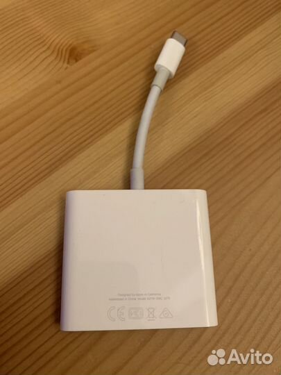 Apple Multipotr Adapter USB-C to Digital AV