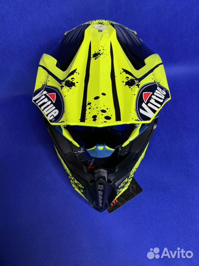 Шлем мото экипировка новый р.S