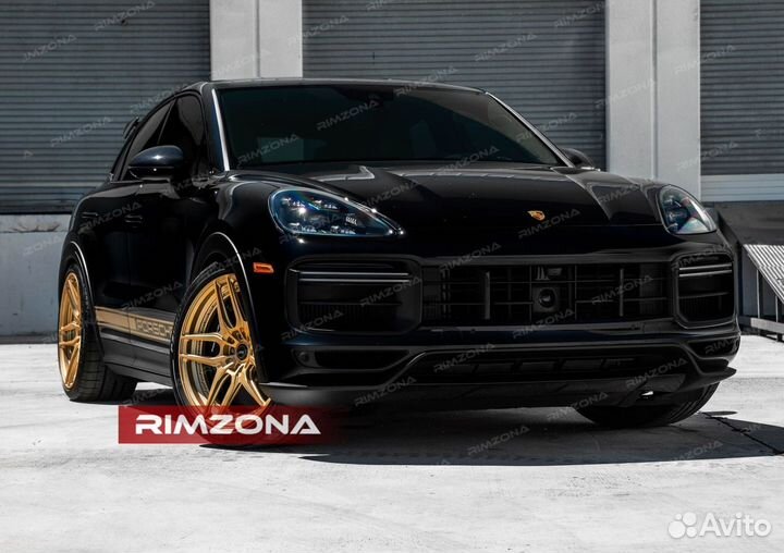 Кованые диски R22 на Porsche 911