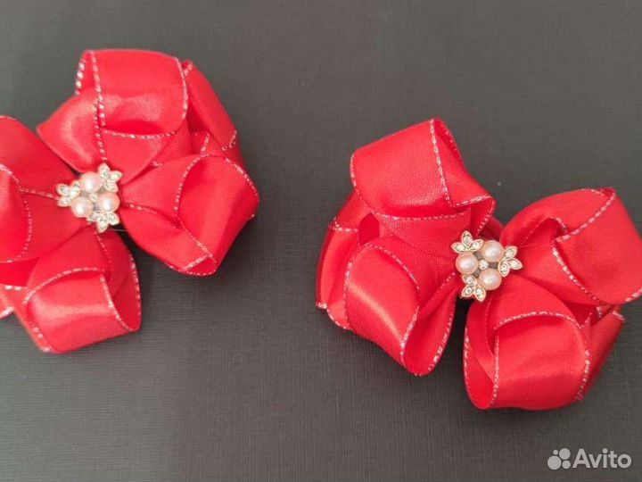 Школьные банты на резинке