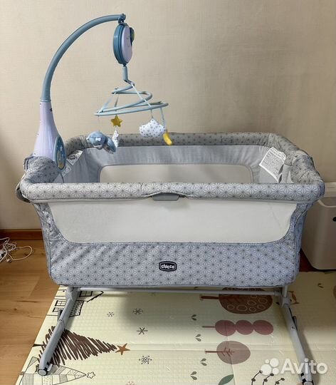 Приставная кроватка люлька Chicco next2me dream