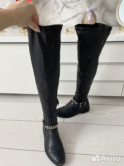 Ботфорты zara