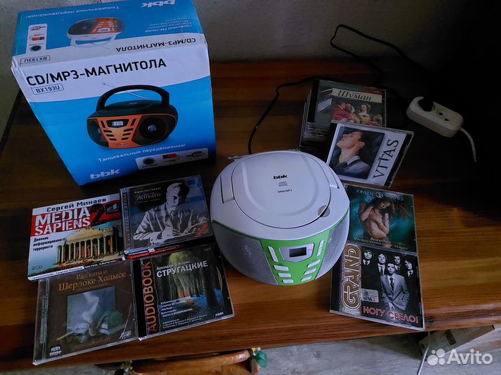 CD/MP3 Магнитола bbk bx193u