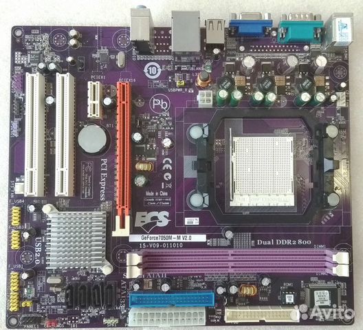 ECS GeForce7050M-M (AM2/ AM2+/ AM3)