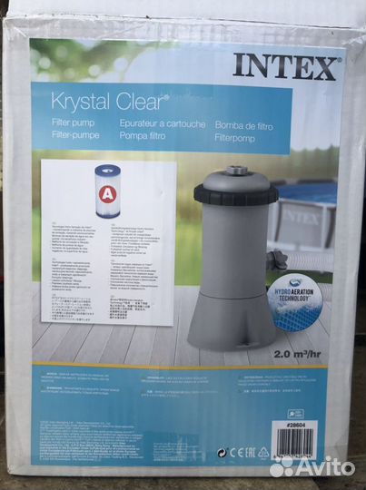 Фильтр насос intex 28604