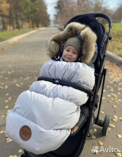 Зимний конверт в коляску dearest