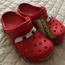 Тапки Crocs cars 95 disney mcqueen