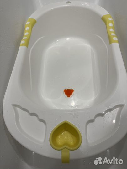 Ванночка для купания happy baby