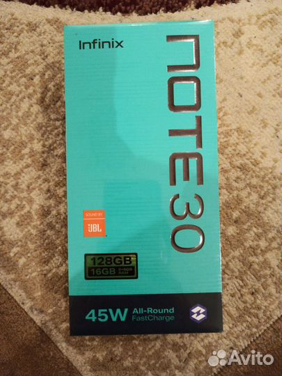 Infinix Note 30, 8/128 ГБ