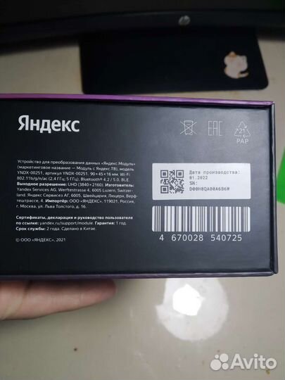 Модуль с Яндекс.тв Алиса