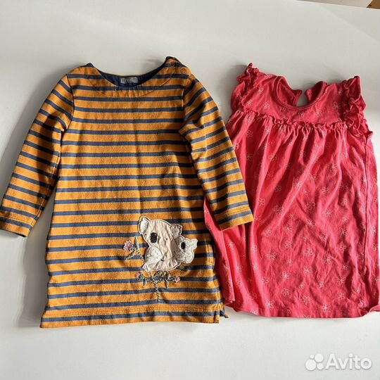 Одежда для девочки пакетом 92 zara next tommy