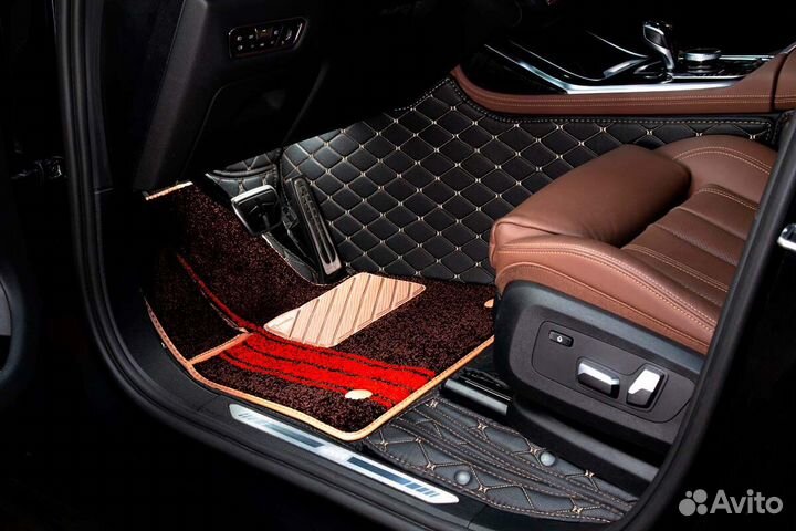 3D Коврики Toyota из Экокожи