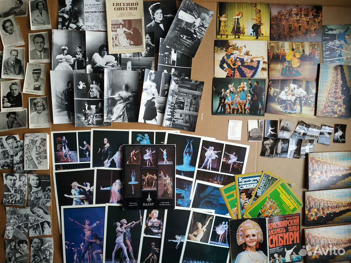 Открытки Балет опера 1950-1980 артисты СССР