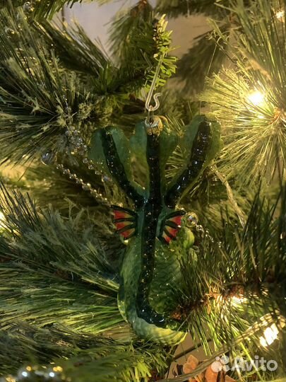 Дракон Змей Горыныч Ёлочная игрушка Komozja