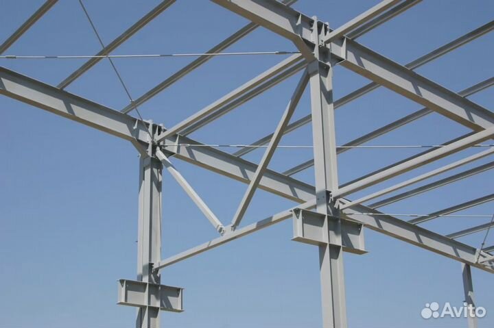 Фермы. Двухшарнирная портальная ферма