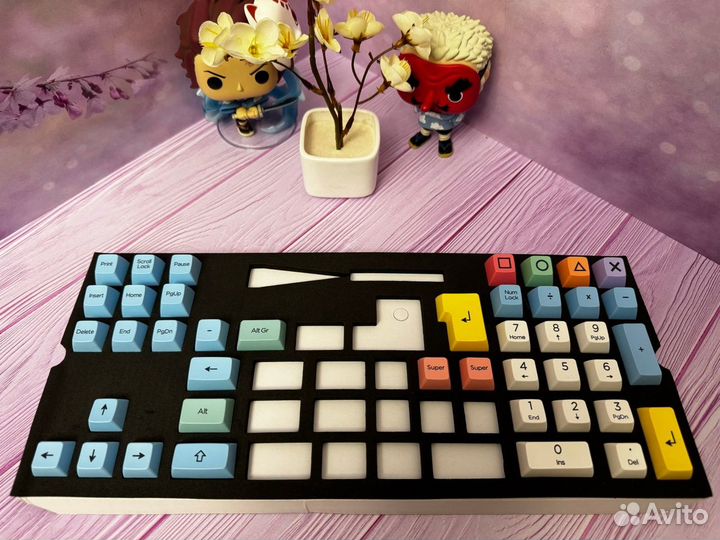 Кейкапы WinMix SA Chalk PBT Keycap Keyset