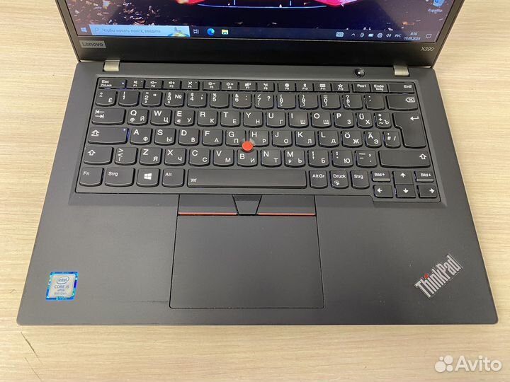 Lenovo ThinkPad X390, i5 8gen, 16/256 GB, сенсор