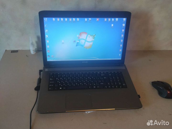 Игровой ноутбук i7/8Gb/120ssd/2Gb