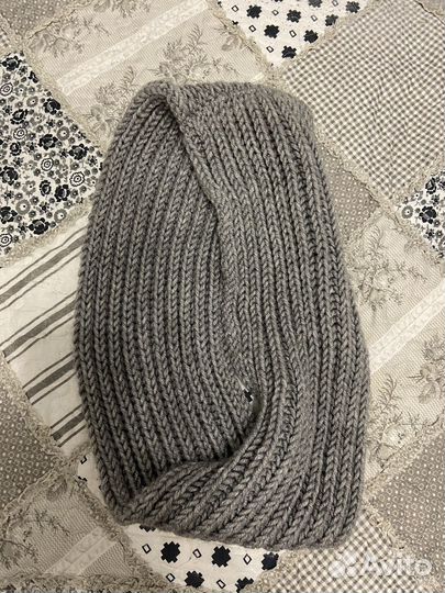 Комплект шапка и шарф