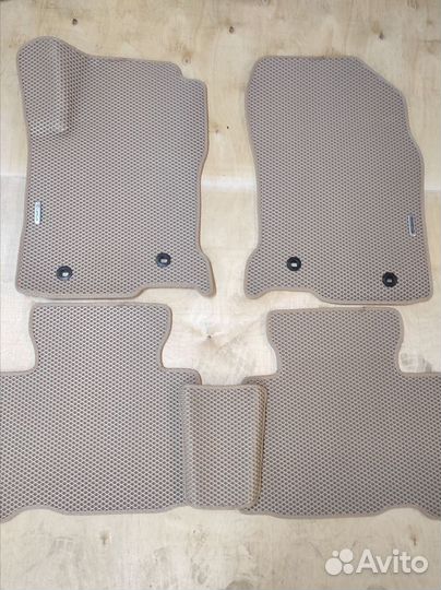 Ева/EVA коврики автомобильные 3D (без бортиков)