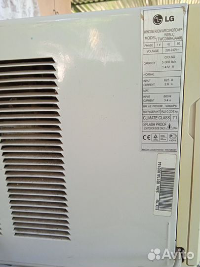 Кондиционер оконный LG