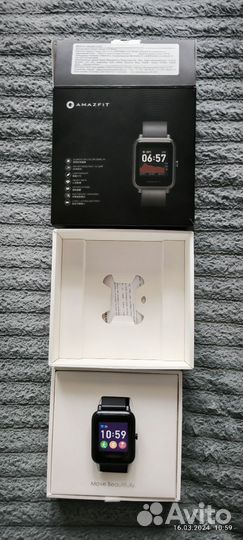 Смарт часы amazfit bip s lite