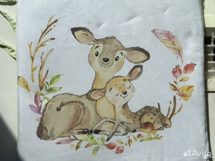 Бортики в детскую кроватку, комплект