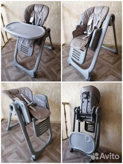 Стульчик для кормления chicco polly magic relax