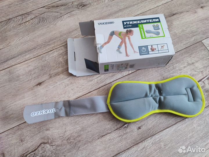 Утяжелители для рук и ног Torneo A-121U 2 x 1,25кг