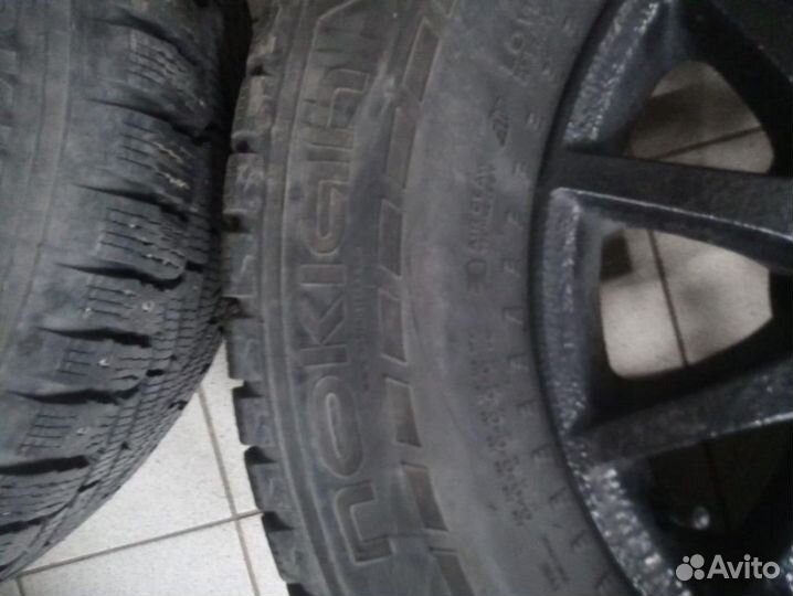 265/65 R17 Nokian Hakkapeliitta 7 SUV Зима Литые R17 pсd:6x139.7 ет:38 DIA:67.1