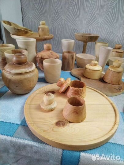 Посуда из дерева