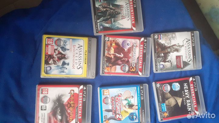 Игровые диски на ps3