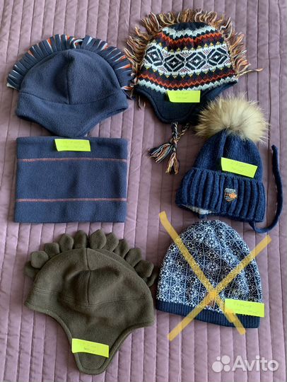 Шапки 2-7 лет
