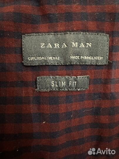 Мужская рубашка zara