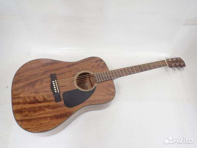 Fender CD 60 AM NAT с футляром fender, Укулеле