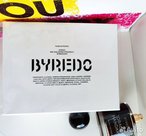 Духи Tobacco Mandarin Byredo