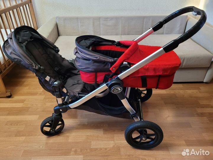 Коляска для двойни или погодок baby jogger city se