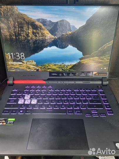 Ноутбук asus rog strix g15 g513