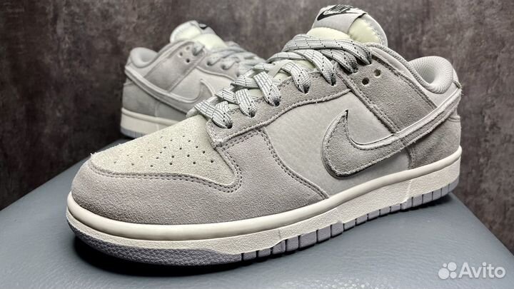 Кроссовки Nike Dunk low Серые Мужские